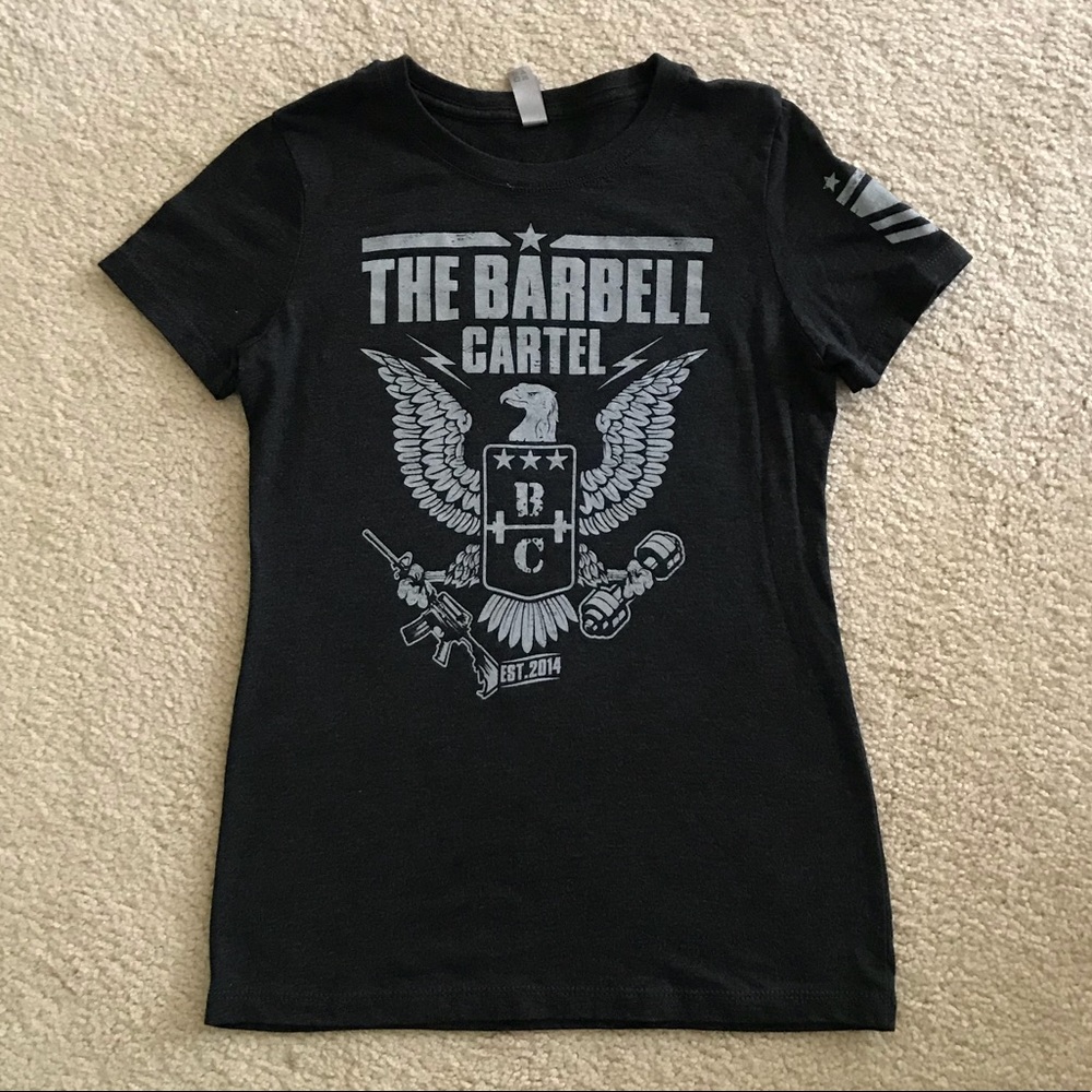 ‼️CLOSET CLOSEOUT‼️ NWOT Barbell Cartel TShirt